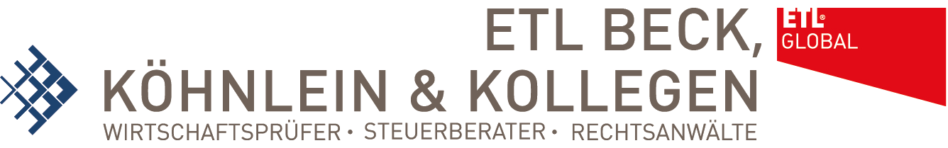 Logo: ETL Beck Köhnlein & Kollegen GmbH, Steuerbüro Crailsheim